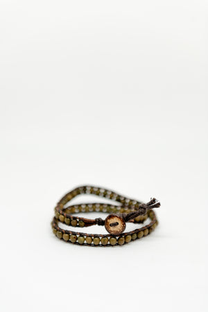 Indígena Choker and Wrap Bracelet