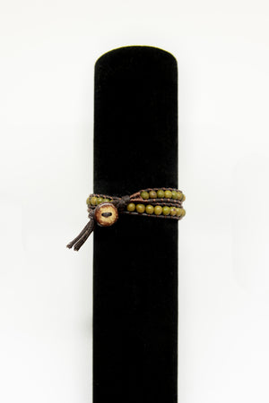 Indígena Choker and Wrap Bracelet
