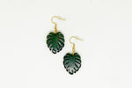 Monstera Earrings
